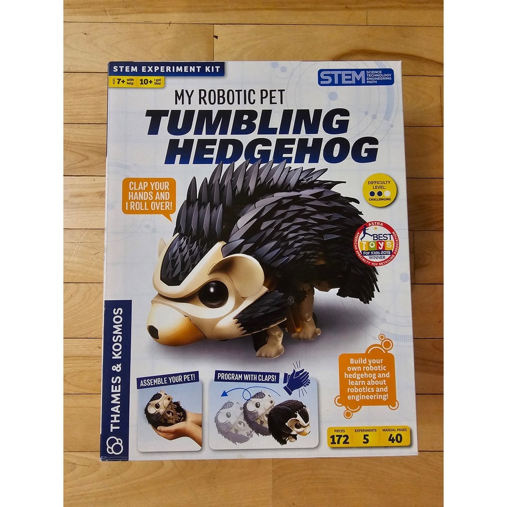 Thames & Kosmos My Robotic Pet Tumbling Hedgehog STEM Experiment Kit 620375